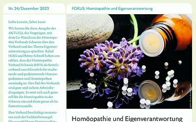 Nr. 24 / Homöopathie und Eigenverantwortung